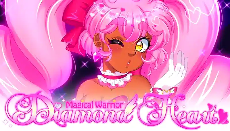 Magical Warrior Diamond Heart Game Cover